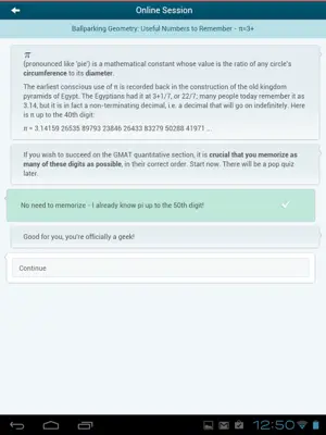 GMAT Tutor android App screenshot 0